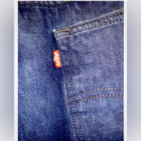 Levi's 501 XX Men's Denim Jeans Blue Washed Button Fly Cotton - Picture 5 of 10